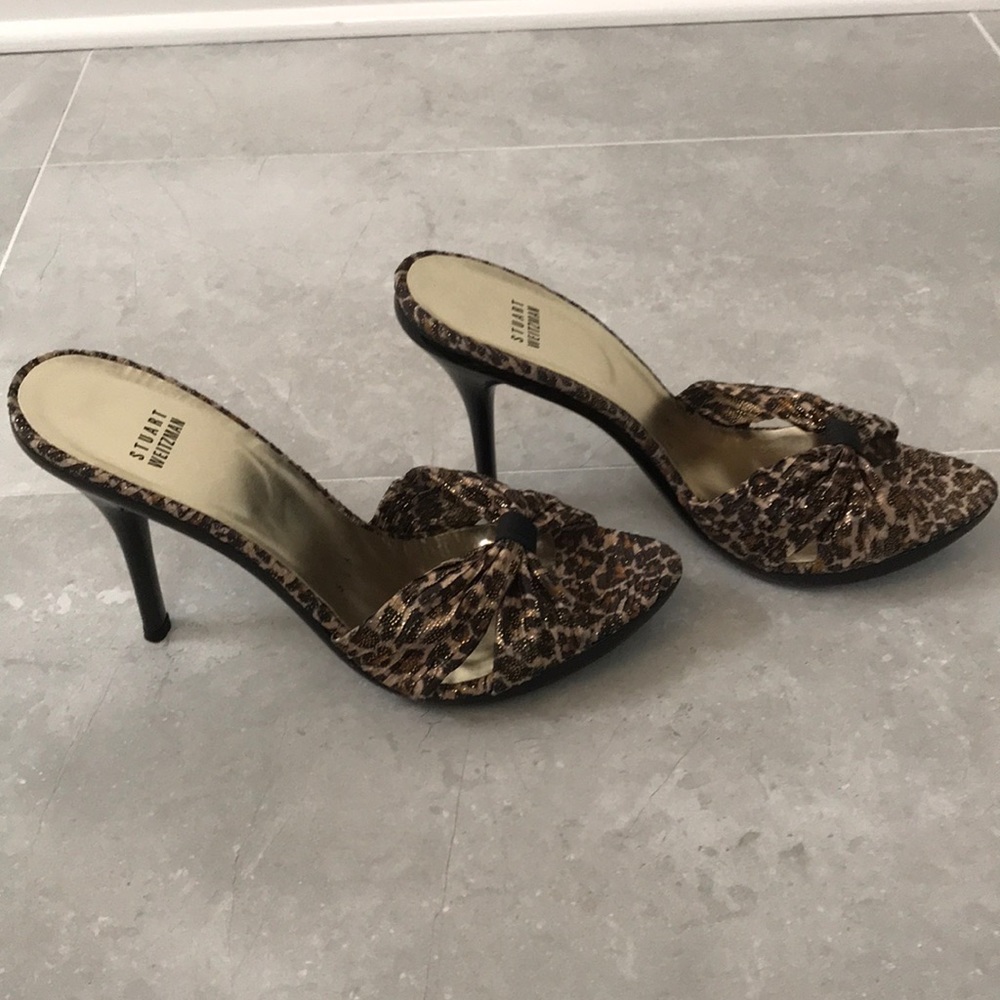 Stuart Weitzman High Heel Mules